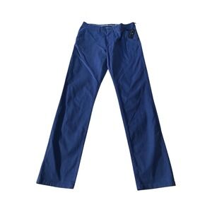 American‎ Tall Mens Chino Pants 36x38 Blue Casual Trousers New with Tags